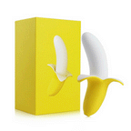Banana Vibrating Dildos Female Masturbation G-spot Vibrator – product view 7