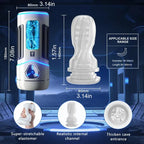 Phantom X 12 Vibration Voice Male Stroker Cup APP Control Sucking Real Vagina Heating Male Stroker – product view 10