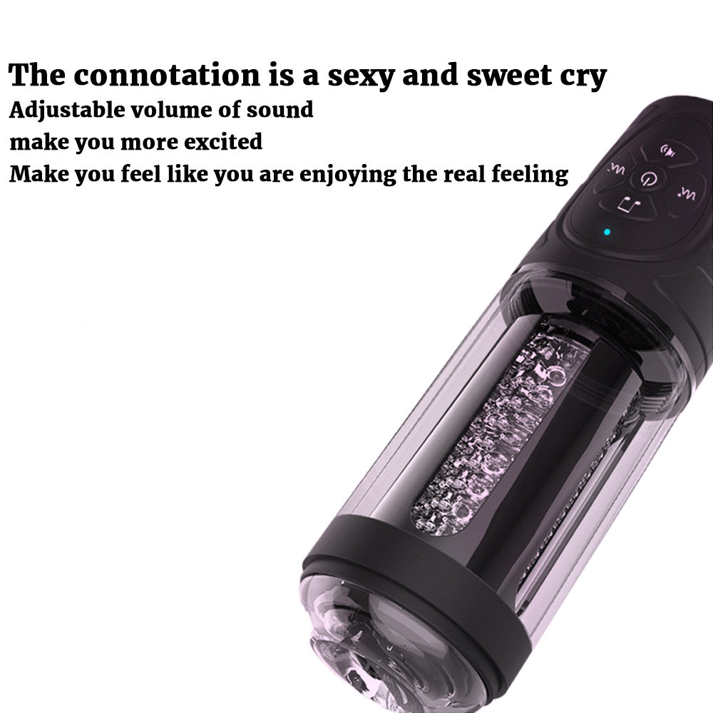 AeroMax 7 Thrusting Rotation Fully Automatic Piston Automatic Male Stroker Intelligent Induction 3 Language Voice Male Stroker — product image 2