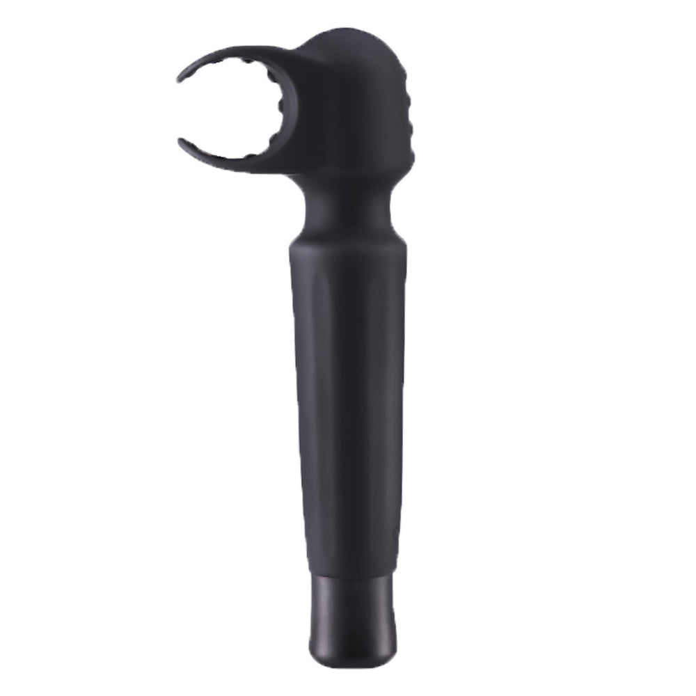 Black Magic Wand Rechargeable Multifunctional Vibration Mode – product view 5