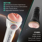 Leten IV 10 Vibrating & Sucking Male Stroker With Heated Voice – product view 6