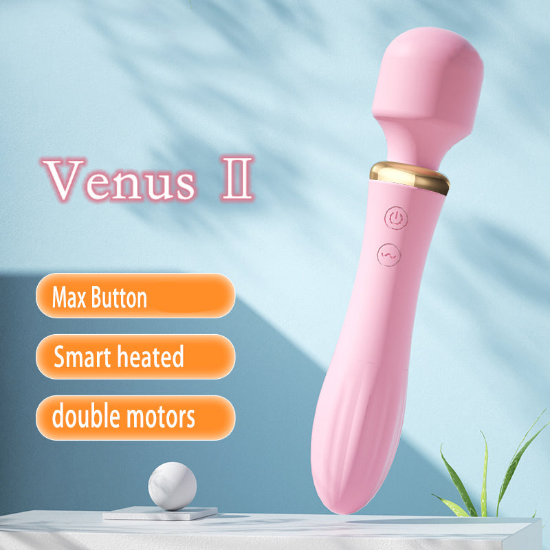 10 Vibration Modes Heated Double-Headed Female Masturbator – product view 3