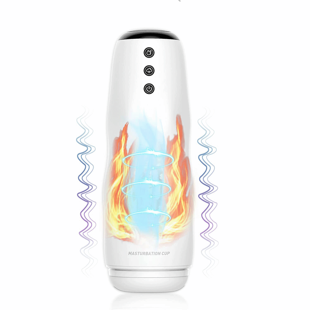 S1 Electric Stroker 10 Vibrating 3 Sucking 3D Realistic Vaginal Heating with Voice Interaction — product image 6