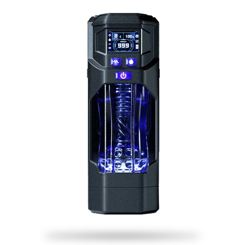 Explorer-X Lcd Monitor Male Stroker with Heating Sucking Blowjob Toys