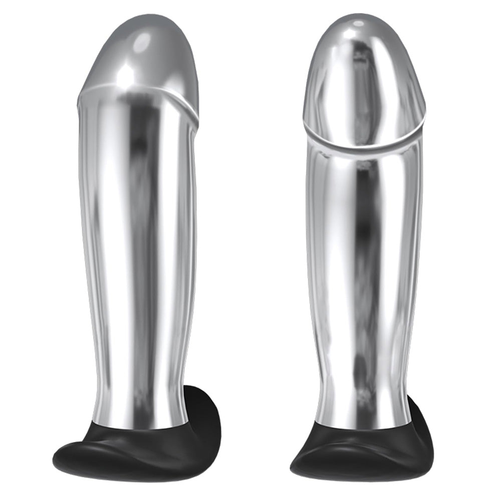 10 Vibration Modes Metal Anal Vibrator Butt Plug – product view 7