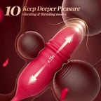 Rose Romeo Dual Tongue Rose Adult Toys Vibrators 10 Licking Thrust