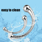 Double Ended Anal Plug Prostate Rod Stainless Steel Dual G-Spot Massage End Dildo Anal Plug – product view 5