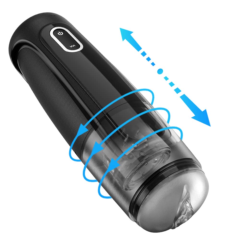 Speedknight Automatic 10 Telescopic Vibration Hands Free Male Stroker with Suction Base for Penis Stimulation — product image 10