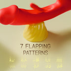 Rabbit Vibrator with Flapping Touch – G-Spot & Clitoral Stimulation – product view 6