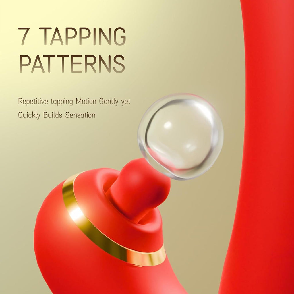 Rabbit Vibrator with Flapping Touch – G-Spot & Clitoral Stimulation – product view 5