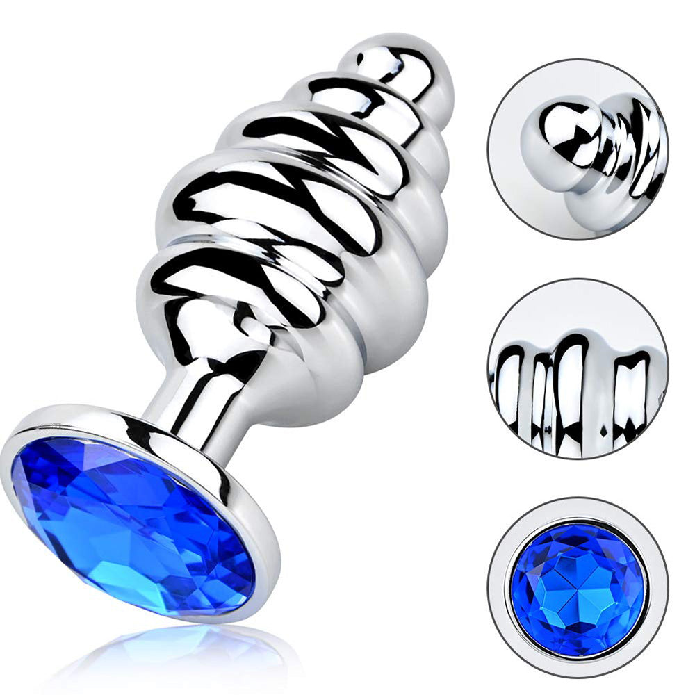 Stainless Steel Metal Anal Anal Threaded Anal Plug – product view 3