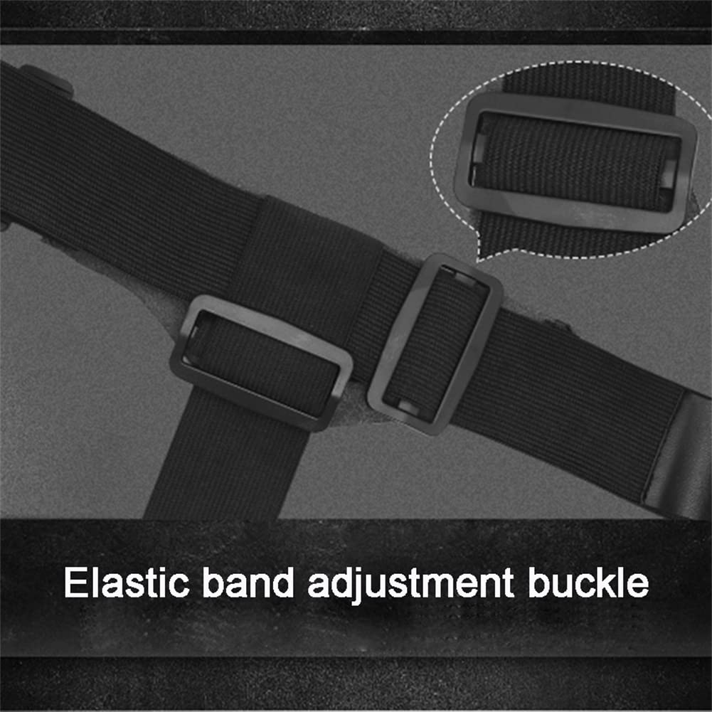 Vibrating Strap On Dildo Vibrator Double Dong with Adjustable Harness, MLSice Dual Penetration Harness Dildo Vibrator Female Couple Anal Sex Toy for Lesbians - Flesh – product view 3