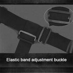 Vibrating Strap On Dildo Vibrator Double Dong with Adjustable Harness, MLSice Dual Penetration Harness Dildo Vibrator Female Couple Anal Sex Toy for Lesbians - Flesh – product view 3