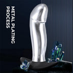 10 Vibration Modes Metal Anal Vibrator Butt Plug – product view 4
