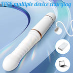 3-Frequency Automatic Telescopic Vibration Smart Heated Dildo – product view 7
