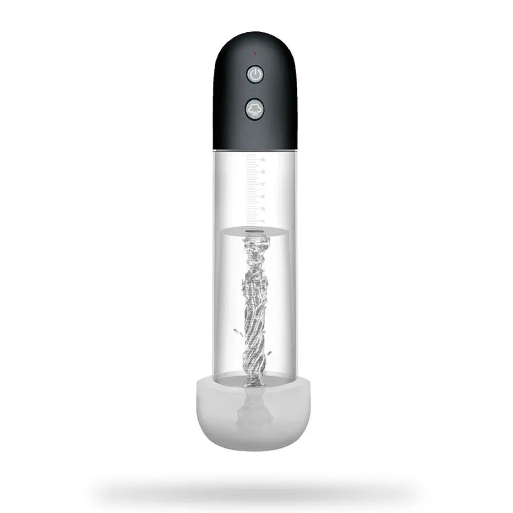 StormThrust Electric Penis Vacuum Pump Men's Booster Vacuum Pump 3D Textured Penis Enlarge Air Pressure Device Enlargement Extend Pump