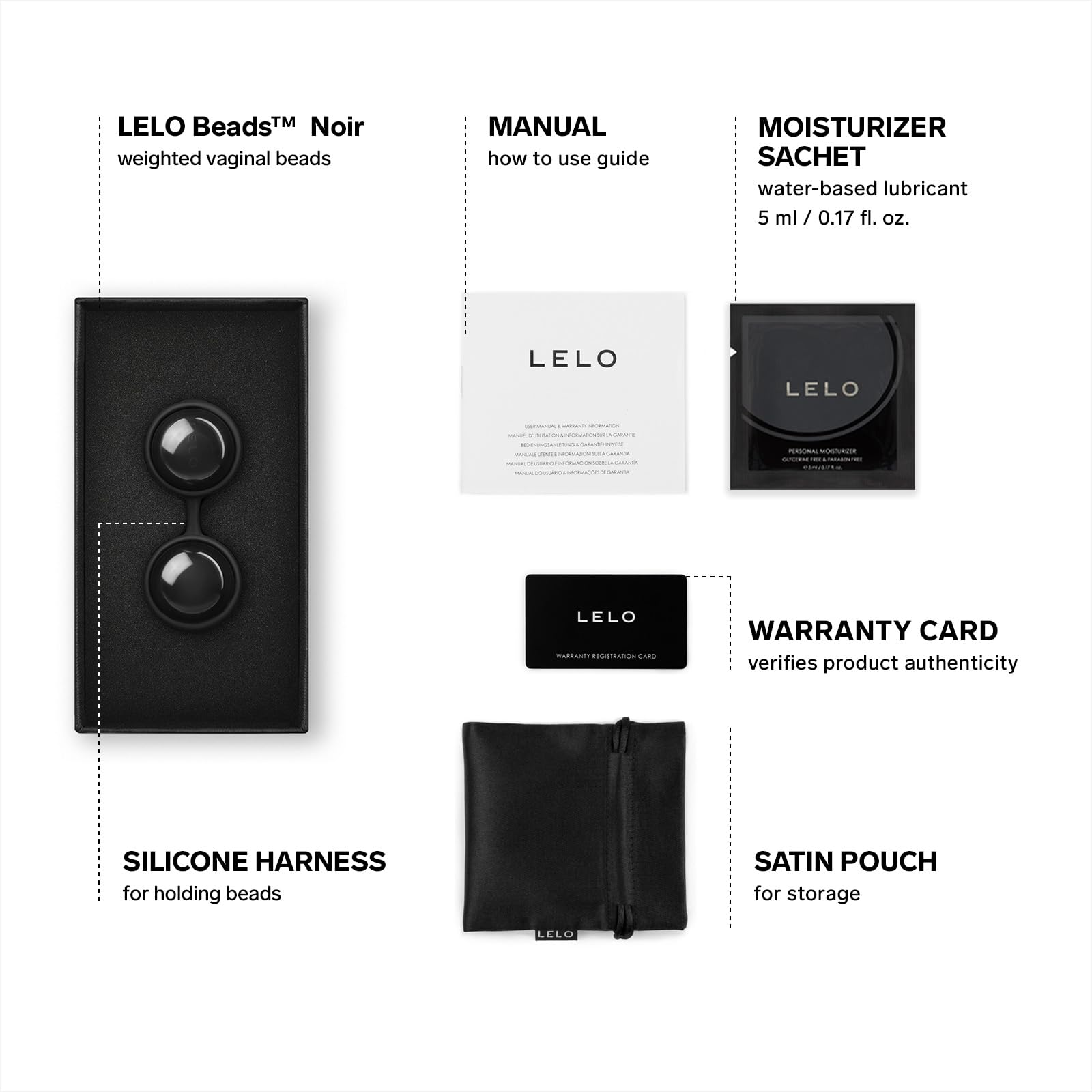 LELO Beads™ Noir – product view 7