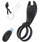 Vibrating Penis Ring With Remote Control for Men Couples – product view 2