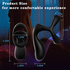 10 Vibrations, 3 in 1 Vibrating Penis Rings – product view 8