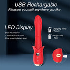 Rose G Thrusting G-Spot Vibrator – product view 3