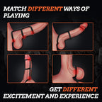 3 in 1 Cock Ring Erection Enhancing Stamina Prolonging – product view 4