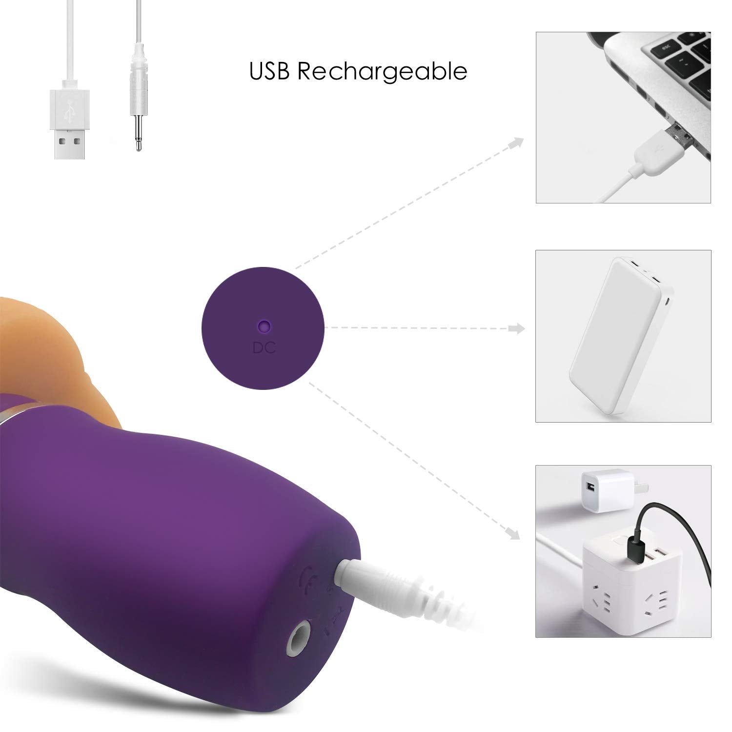 Allovers Thrusting Dildo - Dildo Thrusting Vibrator Mimics Real Sex – product view 5