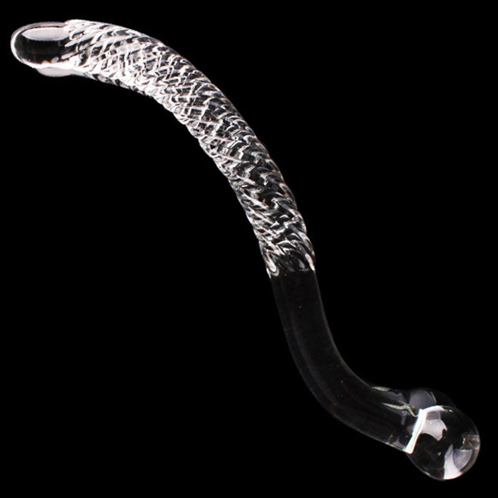 Crystal Glass Pleasure Wand Dildo – product view 4