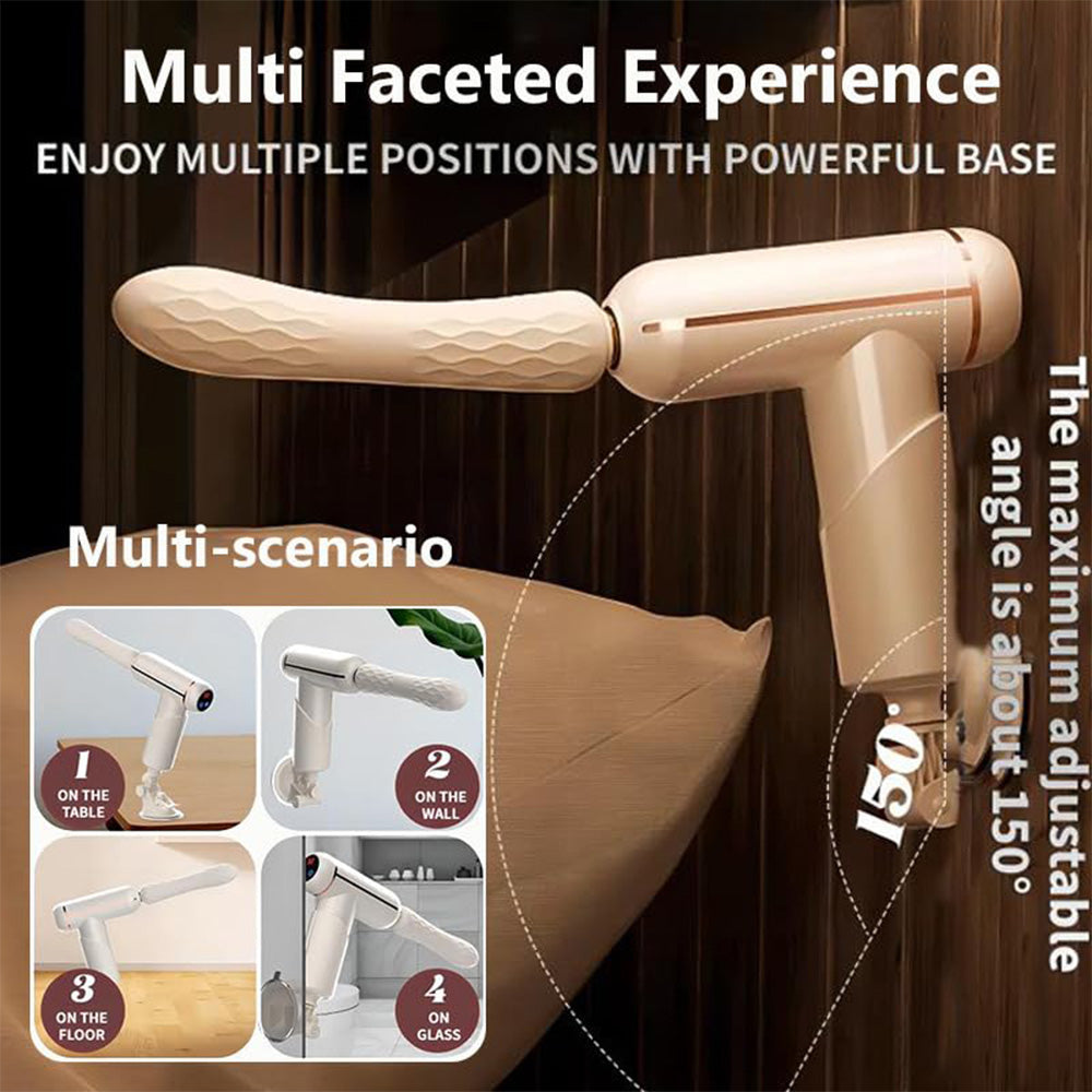 32 Frequency Vibration Fully Automatic Telescopic Lcd Touch Screen Telescopic Dildo – product view 5