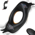 Cock Ring Vibrator With 10 Vibration Modes Remote Control – product view 2