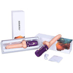 Allovers Thrusting Dildo - Dildo Thrusting Vibrator Mimics Real Sex – product view 8