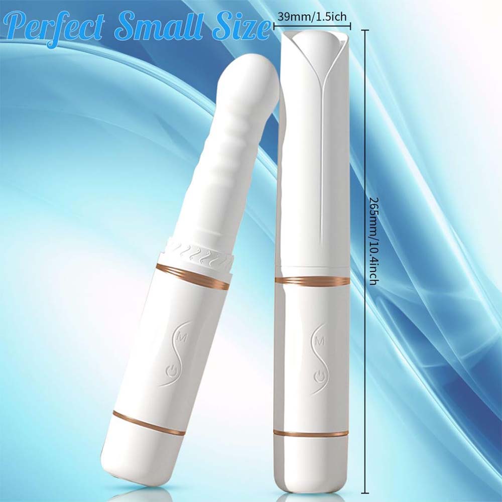 3-Frequency Automatic Telescopic Vibration Smart Heated Dildo – product view 8