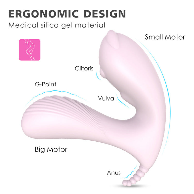 G-Spot Clitoris Wearable Silicone Wireless Remote Control Vibrator – product view 8