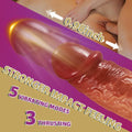 6.3 in 3-in-1 Thrusting 5 Vibrations 42 C Heating Realistic Non-sticky Blush Dildo