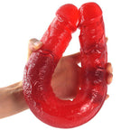 Double-Headed Artificial Anal Plug Masturbator Dildo – product view 4