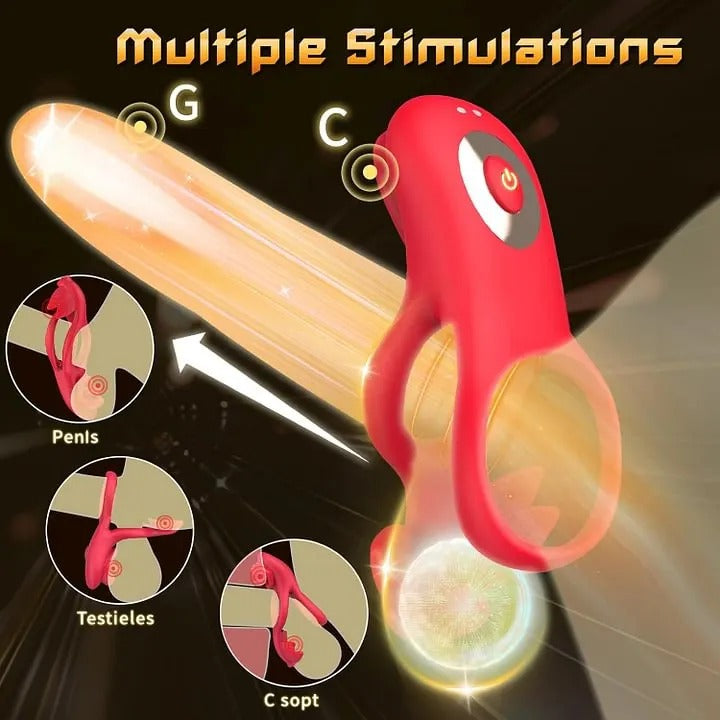 Passion Upgrade Box - Suction Rose Massager & Tongue