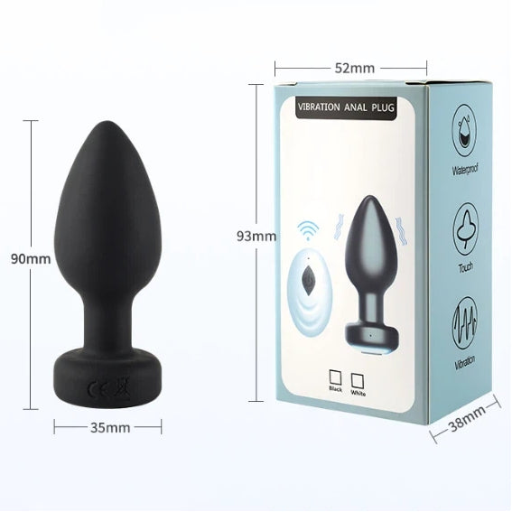 Unity - 10-Speed Vibe Remote Controlled Silicone Butt Plug