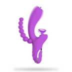 Double-Headed Vibrator Sucking Ball Stick – product view 6