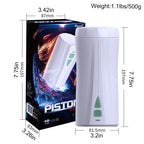 Rends Piston Telescopic Voice Masturbation Cup Real Vagina Sucking Blowjob Sex Toys — product image 3