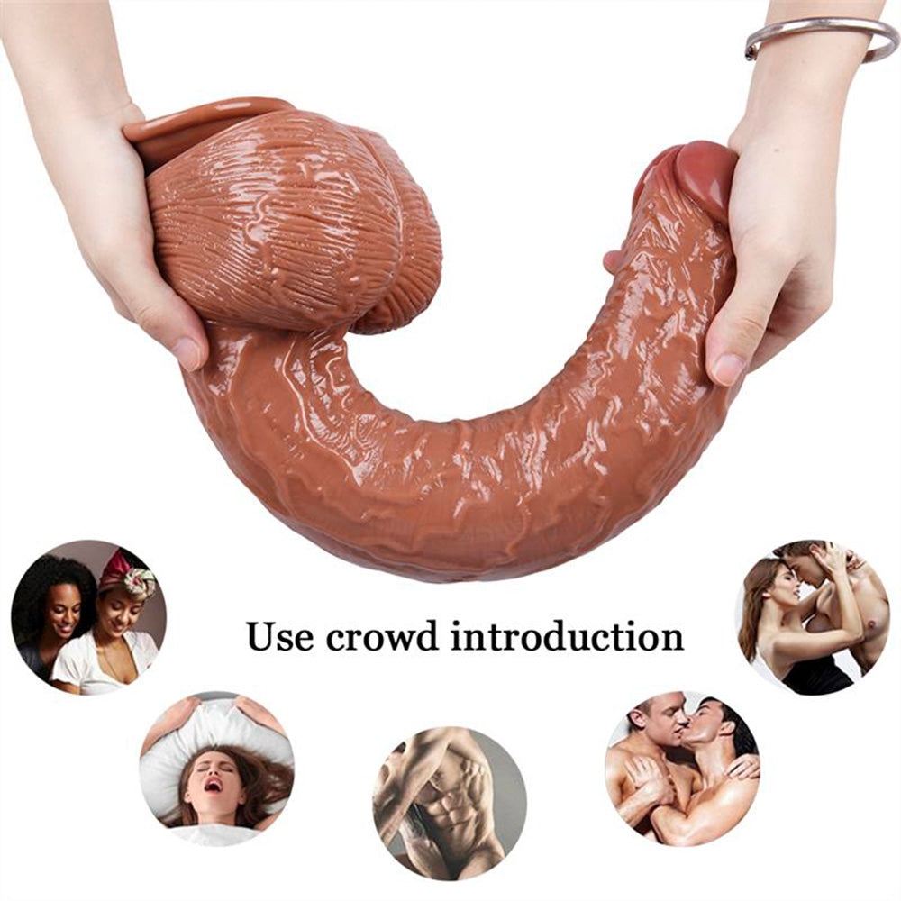 16 Inch Huge Realistic Dildo PVC Suction Cup Dildo – product view 4
