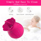 Tongue Licking Rose Toy Clit Sucking Massage Rose for Women – product view 3