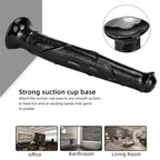 17 Inch Oversized Black Animal Horse PVC Dildo – product view 4