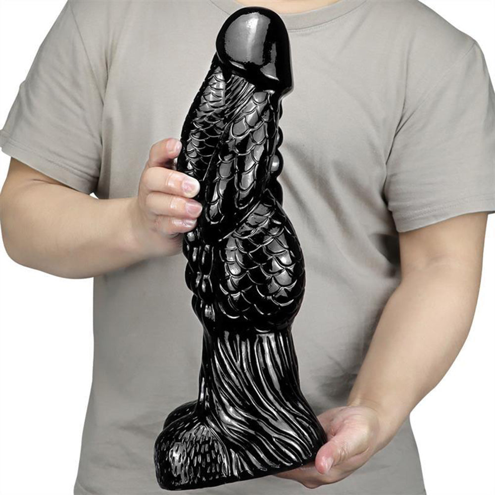 Giant Shaped Silicone Anal Plug Dildo – product view 5