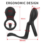 Wireless Remote Control Vibrating Cock Ring and Clitoral Stimulator – product view 7