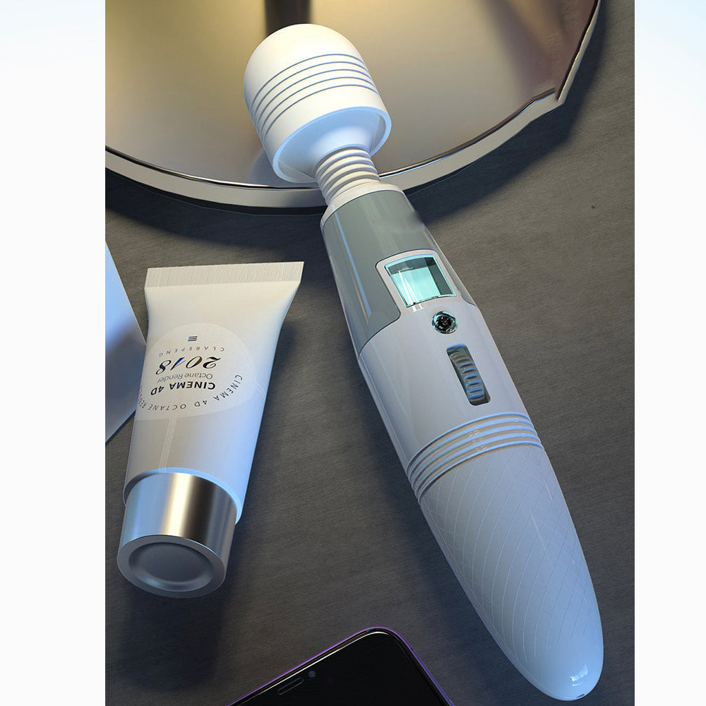 Rotating Magic Wand Massager Female Clit Stimulation – product view 3