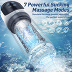 XR3 Wearable 7 Vibrating Sucking Rotation Tongue Licking Automatic Male Stroker Blowjob Toy – product view 3