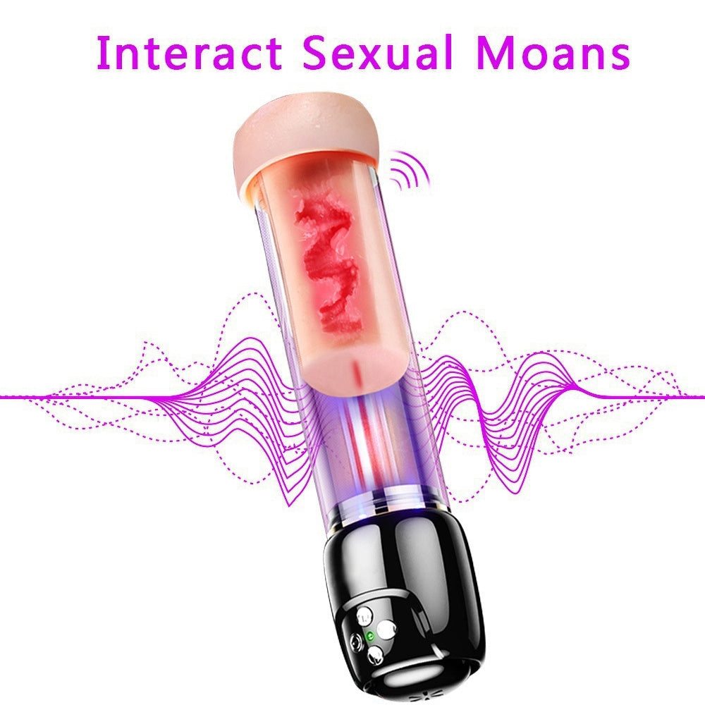 VeloThrust Vibration 6 Mode Suction Penis Pump, 2 in 1 Penis Enlargement Vacuum Pump Penis Trainer – product view 6