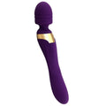 Double Head Magic Wand Rechargeable with Vibrating Dildos – product view 5