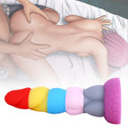 8 Inch Rainbow Dildo Silicone Best Suction Cup Allovers Dildo – product view 16