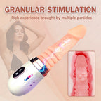 Remote Control Automatic 7-Frequency Telescopic Vibration Intelligent Heating Dildo – product view 6