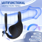 Vibrating Cock Ring 9 modes Male Vibrator – product view 4